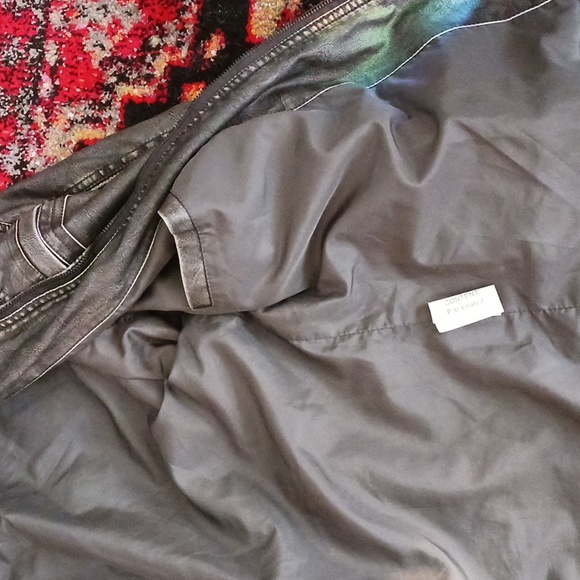 Ameri Mode Vegan Moto Jacket size XL - Picture 9 of 14